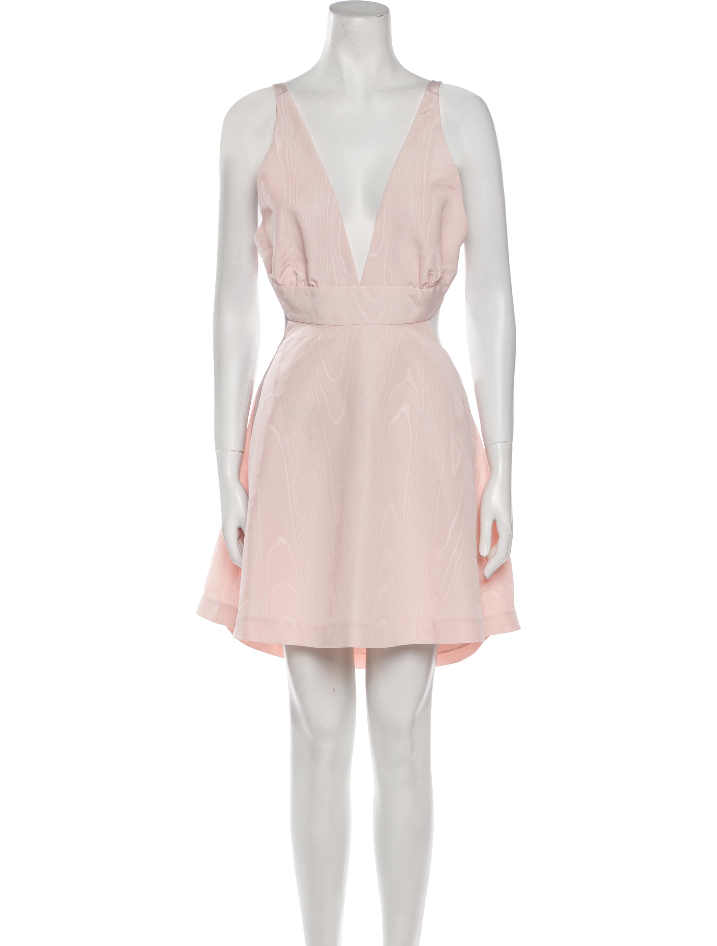 LoveShackFancy Plunge Neckline Knee-Length Dress w/ Tags