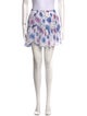 LoveShackFancy Floral Print Mini Skirt