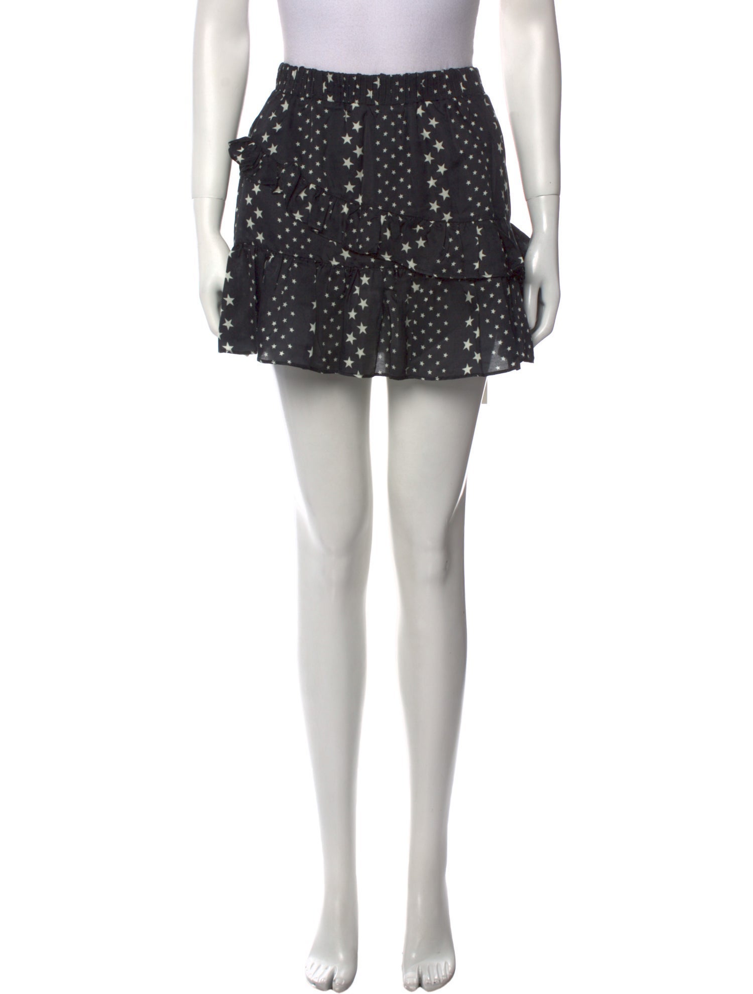 LoveShackFancy Polka Dot Print Mini Skirt w/ Tags