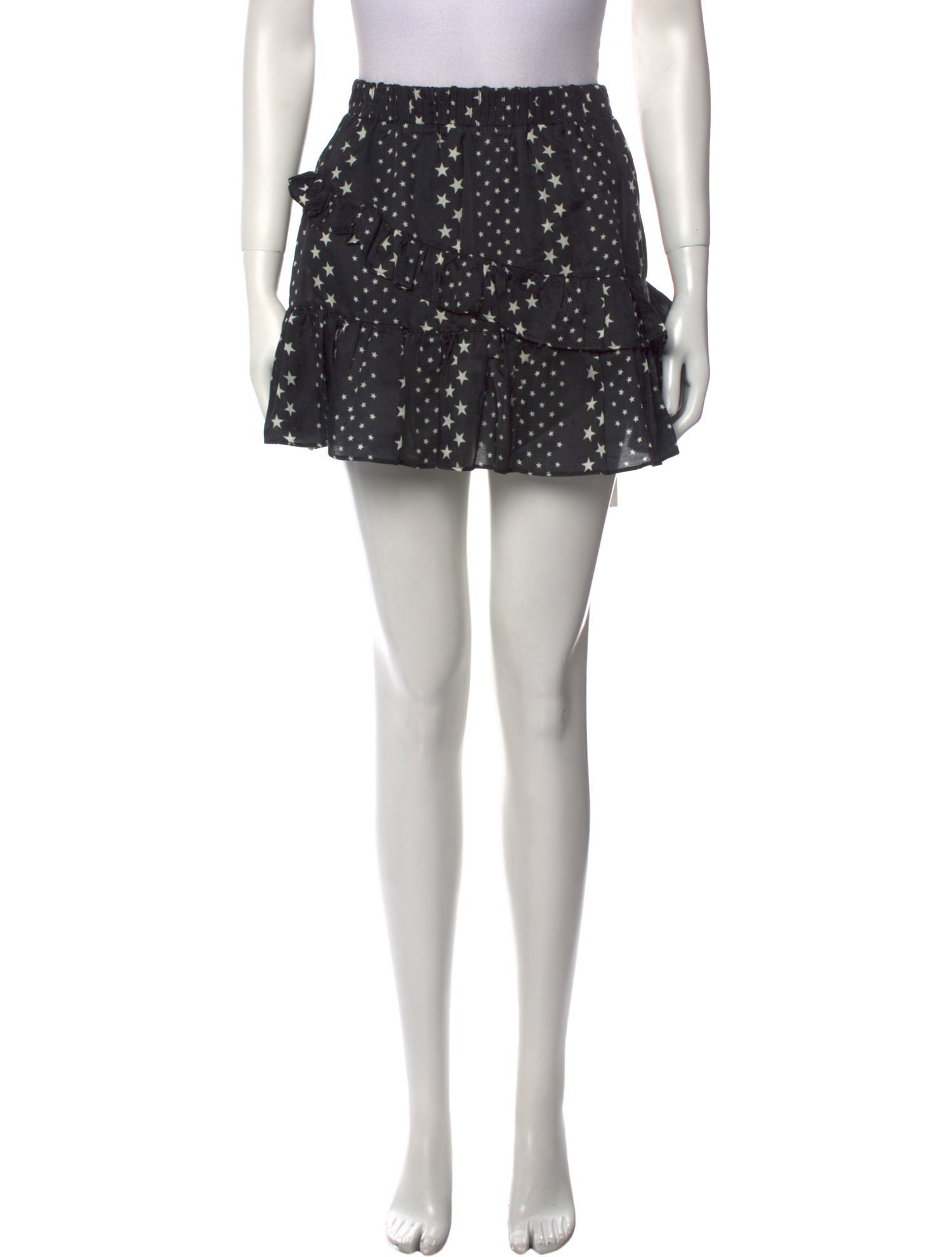 LoveShackFancy Polka Dot Print Mini Skirt w/ Tags
