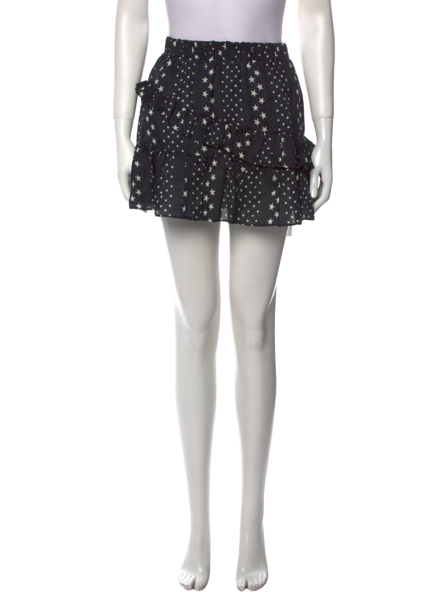 LoveShackFancy Printed Mini Skirt