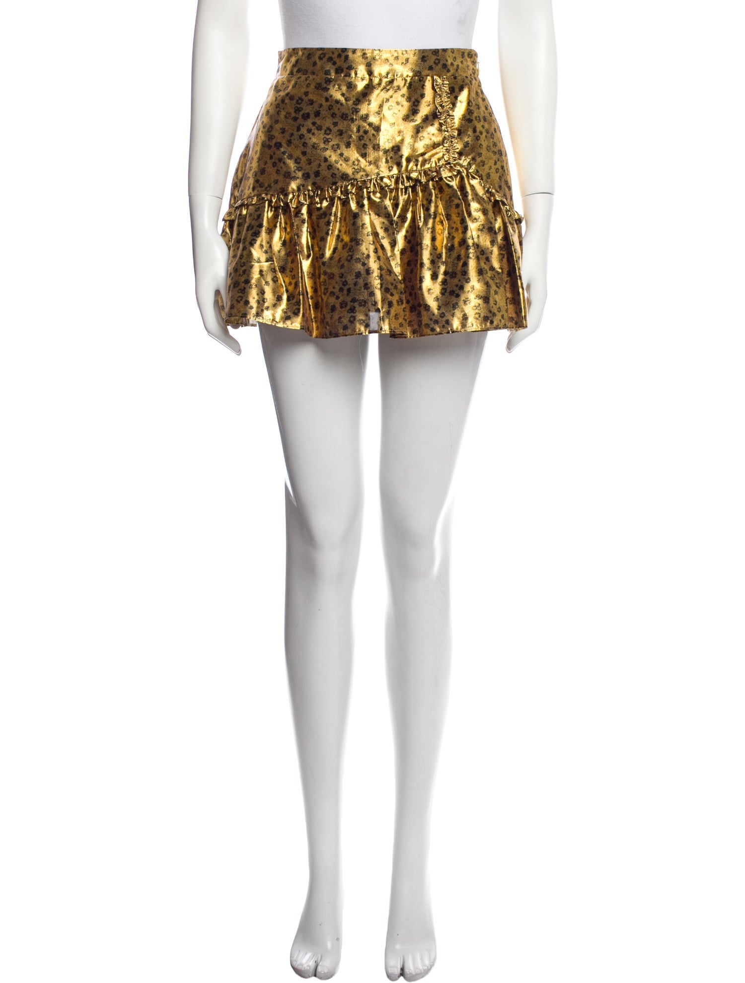 LoveShackFancy Printed Mini Skirt w/ Tags