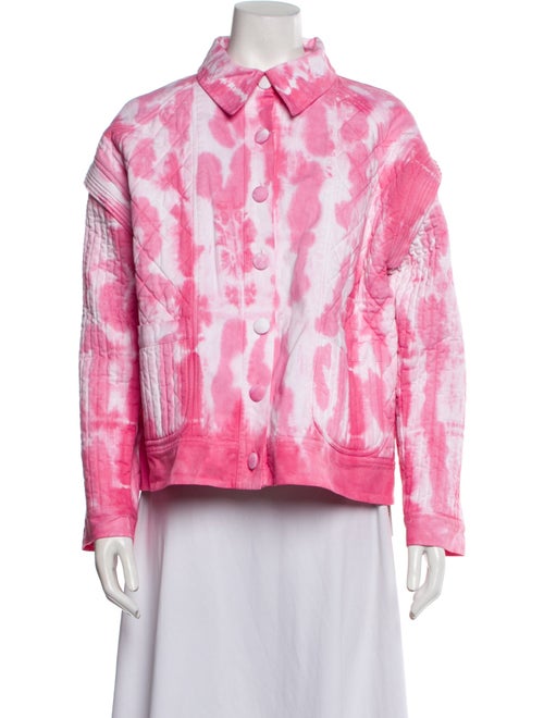 LoveShackFancy Tie-Dye Print Jacket