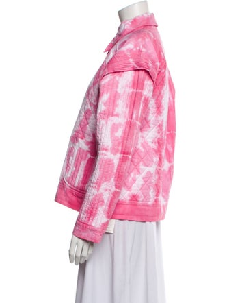 LoveShackFancy Tie-Dye Print Jacket