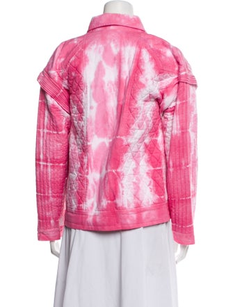 LoveShackFancy Tie-Dye Print Jacket
