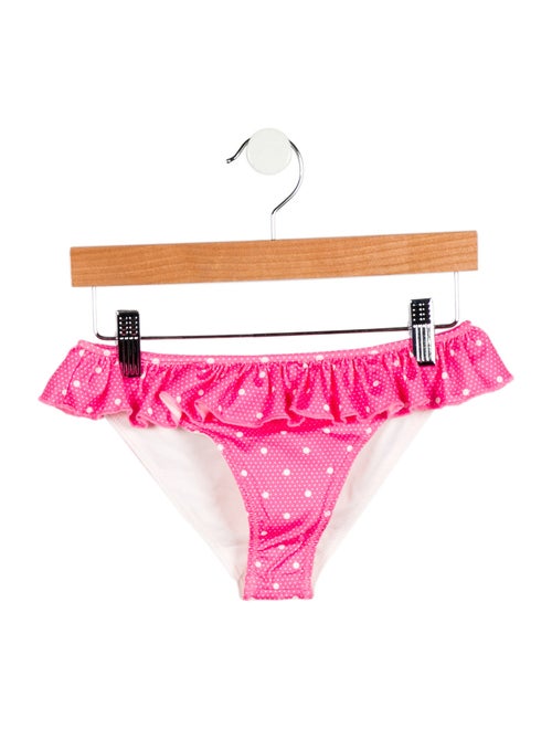 LoveShackFancy Toddler Girls' Printed Ruffle Swimsuit Bottom
