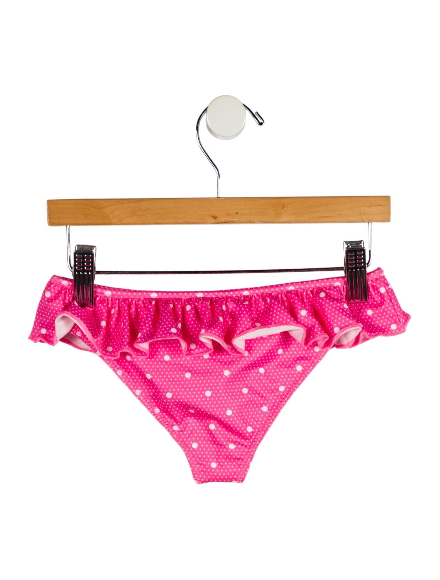 LoveShackFancy Toddler Girls' Printed Ruffle Swimsuit Bottom