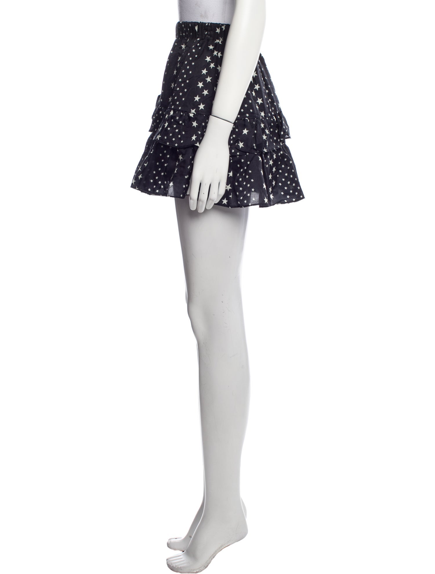 LoveShackFancy Polka Dot Print Mini Skirt w/ Tags