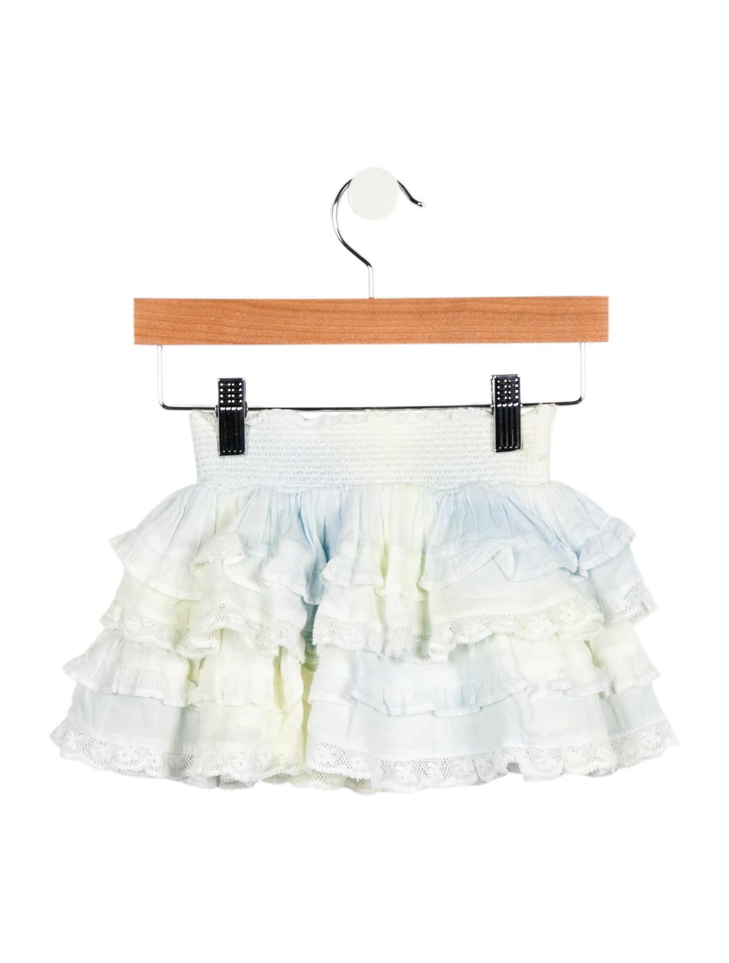 LoveShackFancy Girls' Ruffled Skirt w/ Tags