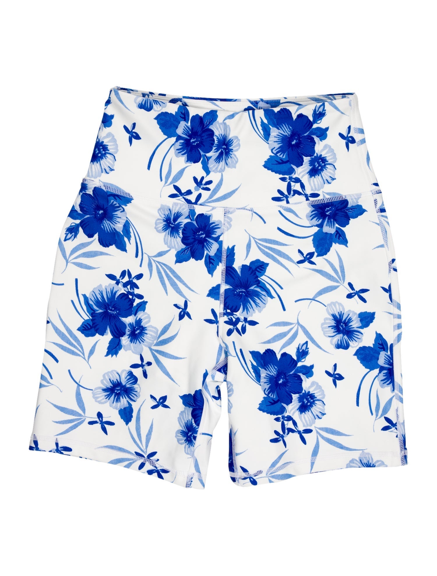 LoveShackFancy Floral Print Knee-Length Shorts