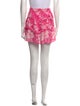 LoveShackFancy Floral Print Mini Skirt