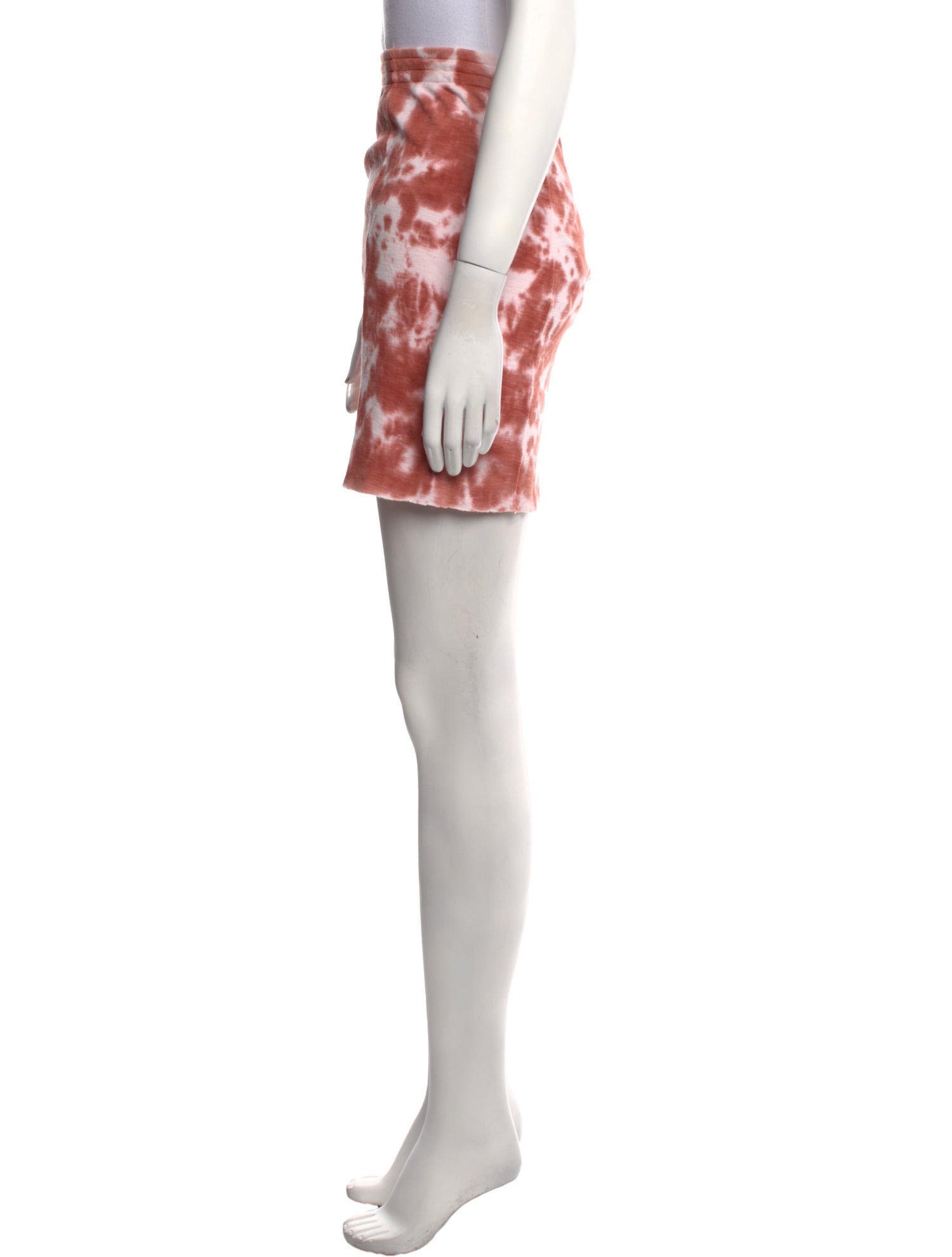 LoveShackFancy Animal Print Mini Skirt