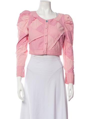 LoveShackFancy Jackets Denim Jacket XS