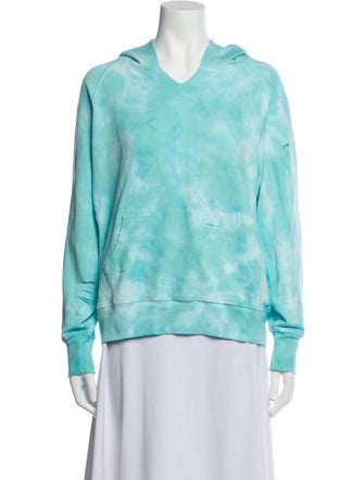 LoveShackFancy Tie-Dye Print Crew Neck Sweatshirt