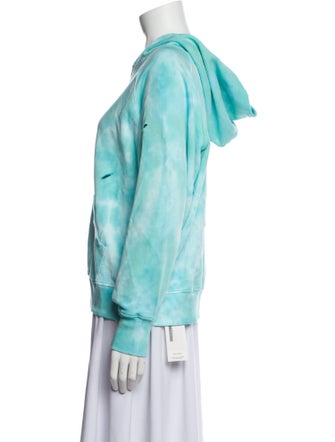 LoveShackFancy Tie-Dye Print Crew Neck Sweatshirt