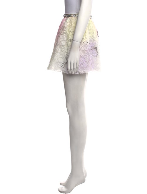 LoveShackFancy Lace Pattern Mini Skirt