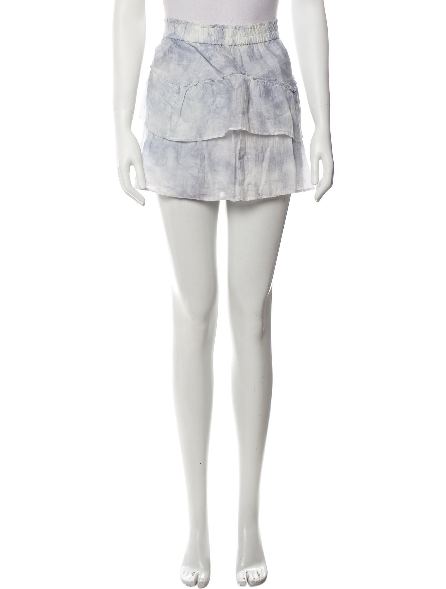 LoveShackFancy Floral Print Mini Skirt w/ Tags