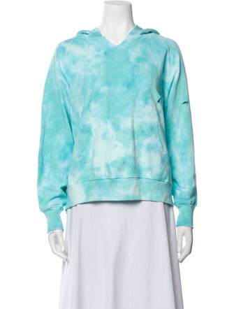 LoveShackFancy Tie-Dye Print Crew Neck Sweatshirt