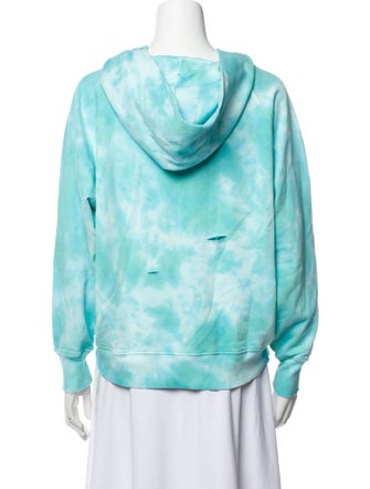 LoveShackFancy Tie-Dye Print Crew Neck Sweatshirt