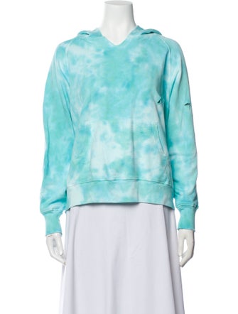 LoveShackFancy Tie-Dye Print Crew Neck Sweatshirt