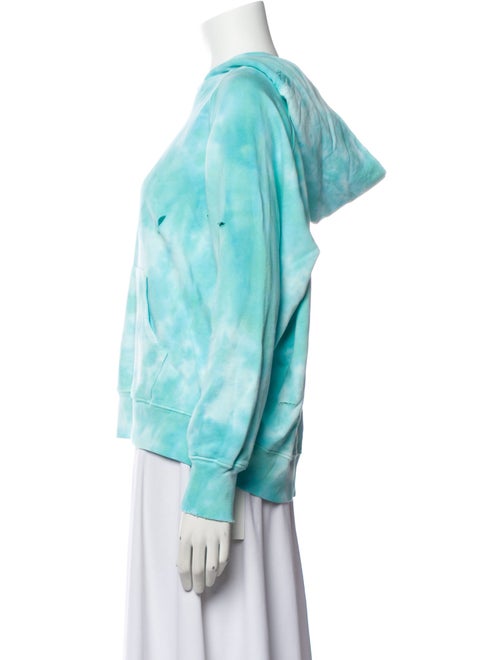 LoveShackFancy Tie-Dye Print Crew Neck Sweatshirt