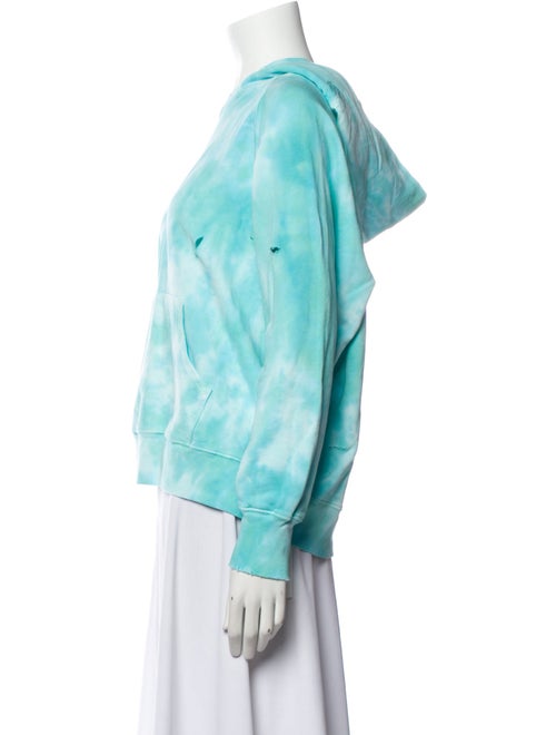 LoveShackFancy Tie-Dye Print Crew Neck Sweatshirt