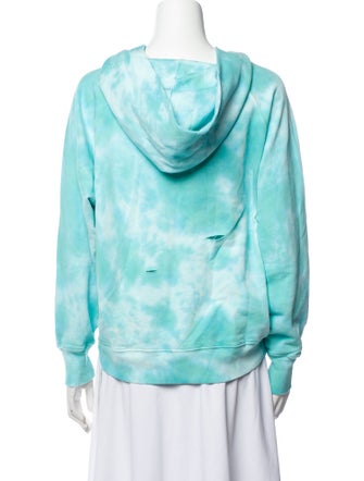 LoveShackFancy Tie-Dye Print Crew Neck Sweatshirt