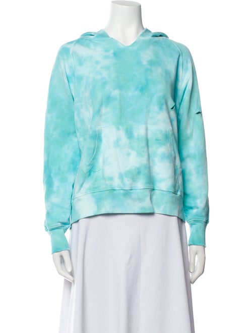 LoveShackFancy Tie-Dye Print Crew Neck Sweatshirt