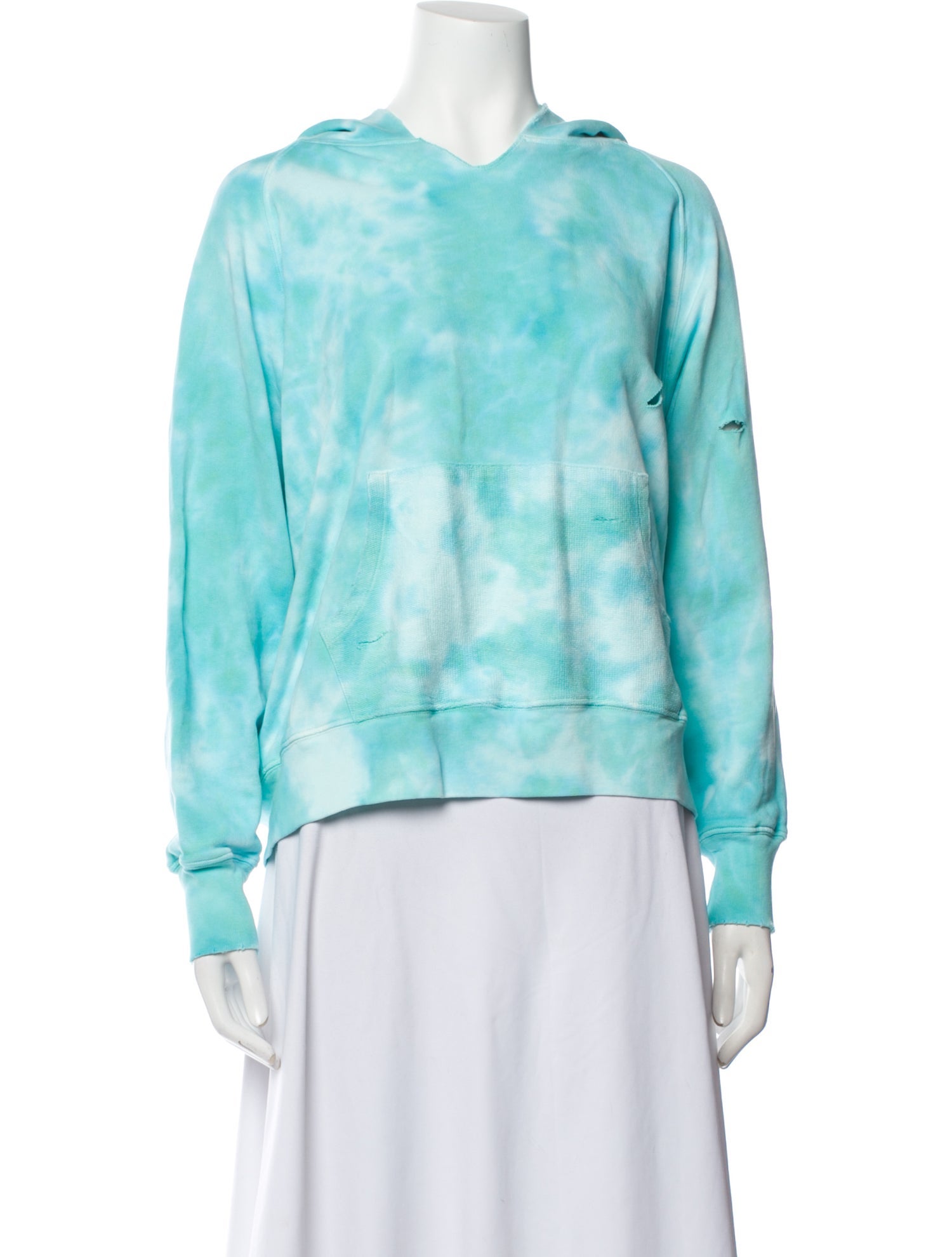 LoveShackFancy Tie-Dye Print Crew Neck Sweatshirt w/ Tags