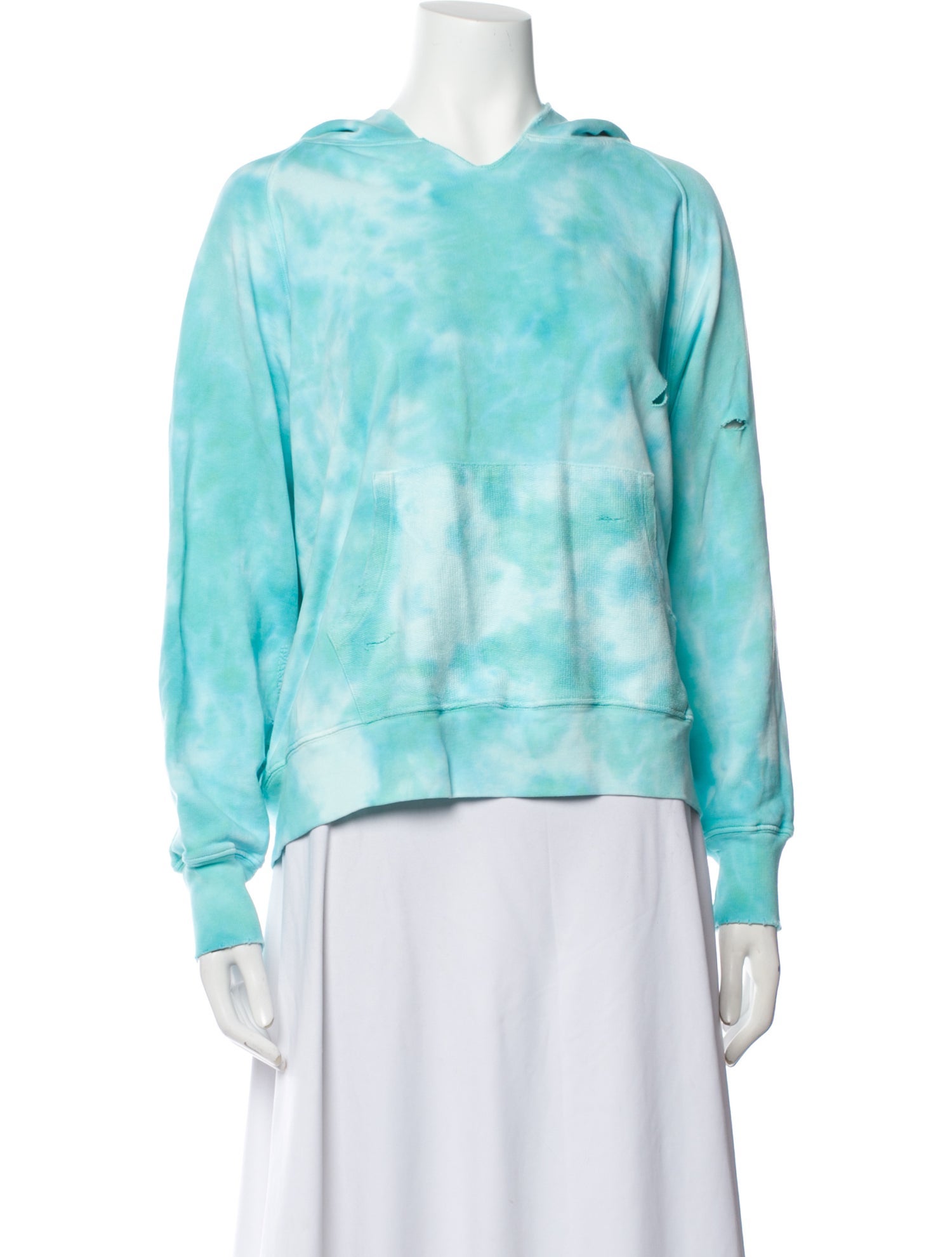 LoveShackFancy Tie-Dye Print Crew Neck Sweatshirt w/ Tags