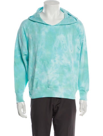 LoveShackFancy Tops Tie-Dye Print Crew Neck Sweatshirt One Size