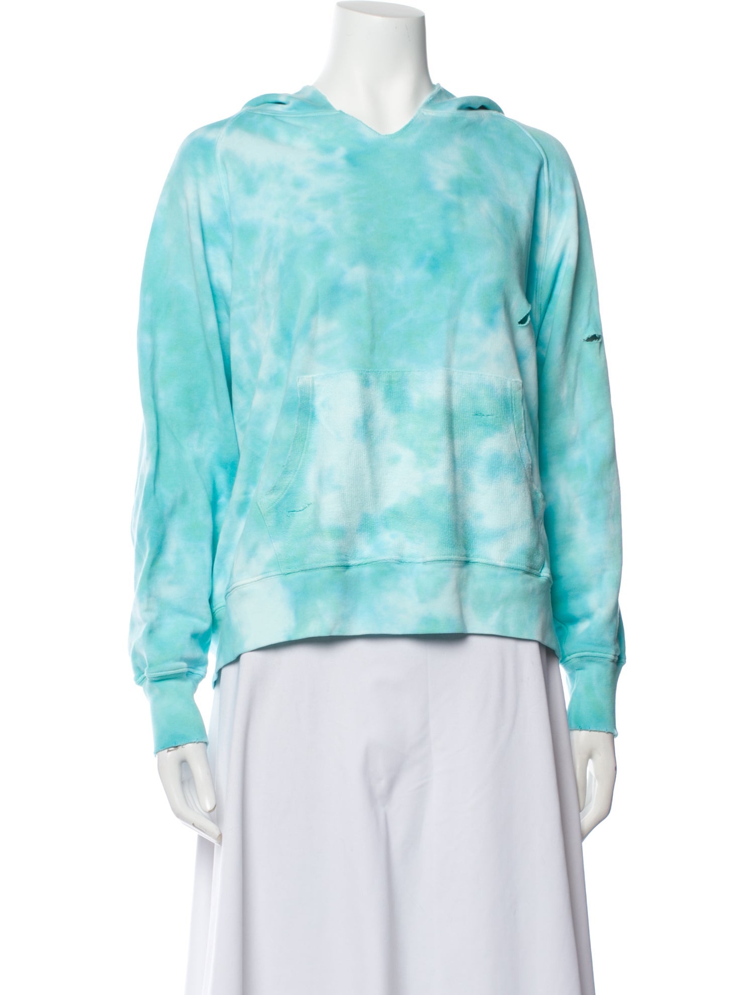 LoveShackFancy Tie-Dye Print Crew Neck Sweatshirt w/ Tags