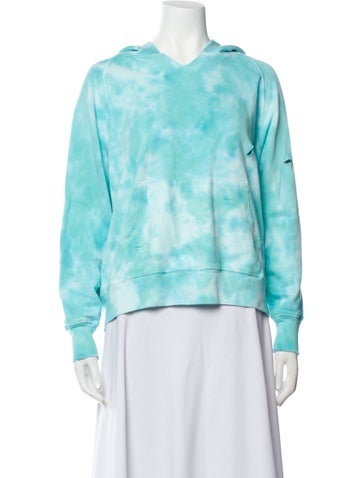 LoveShackFancy Tops Tie-Dye Print Crew Neck Sweatshirt One Size