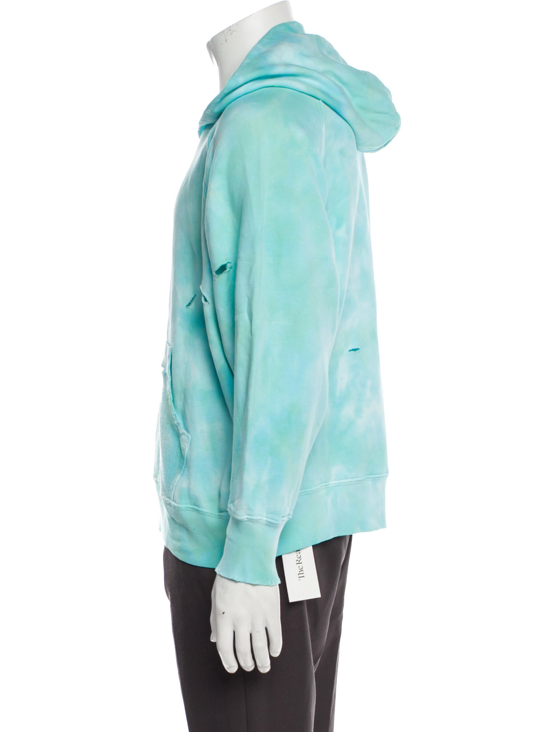 LoveShackFancy Tie-Dye Print Cowl Neck Sweatshirt w/ Tags