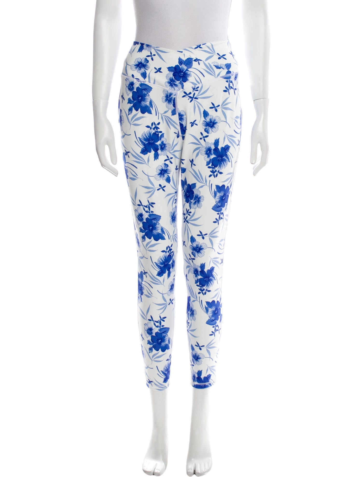 LoveShackFancy Printed Skinny Leg Pants w/ Tags