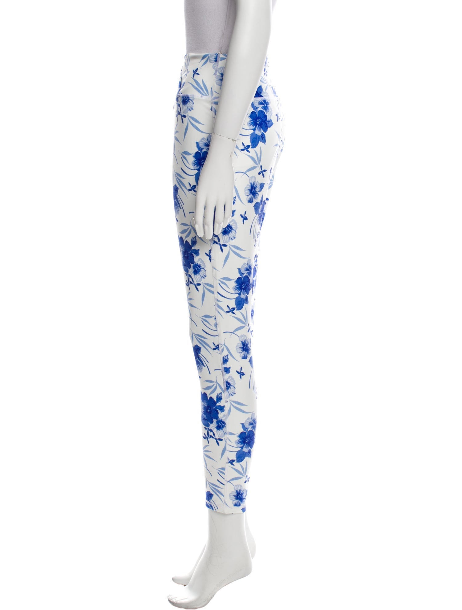 LoveShackFancy Printed Skinny Leg Pants w/ Tags