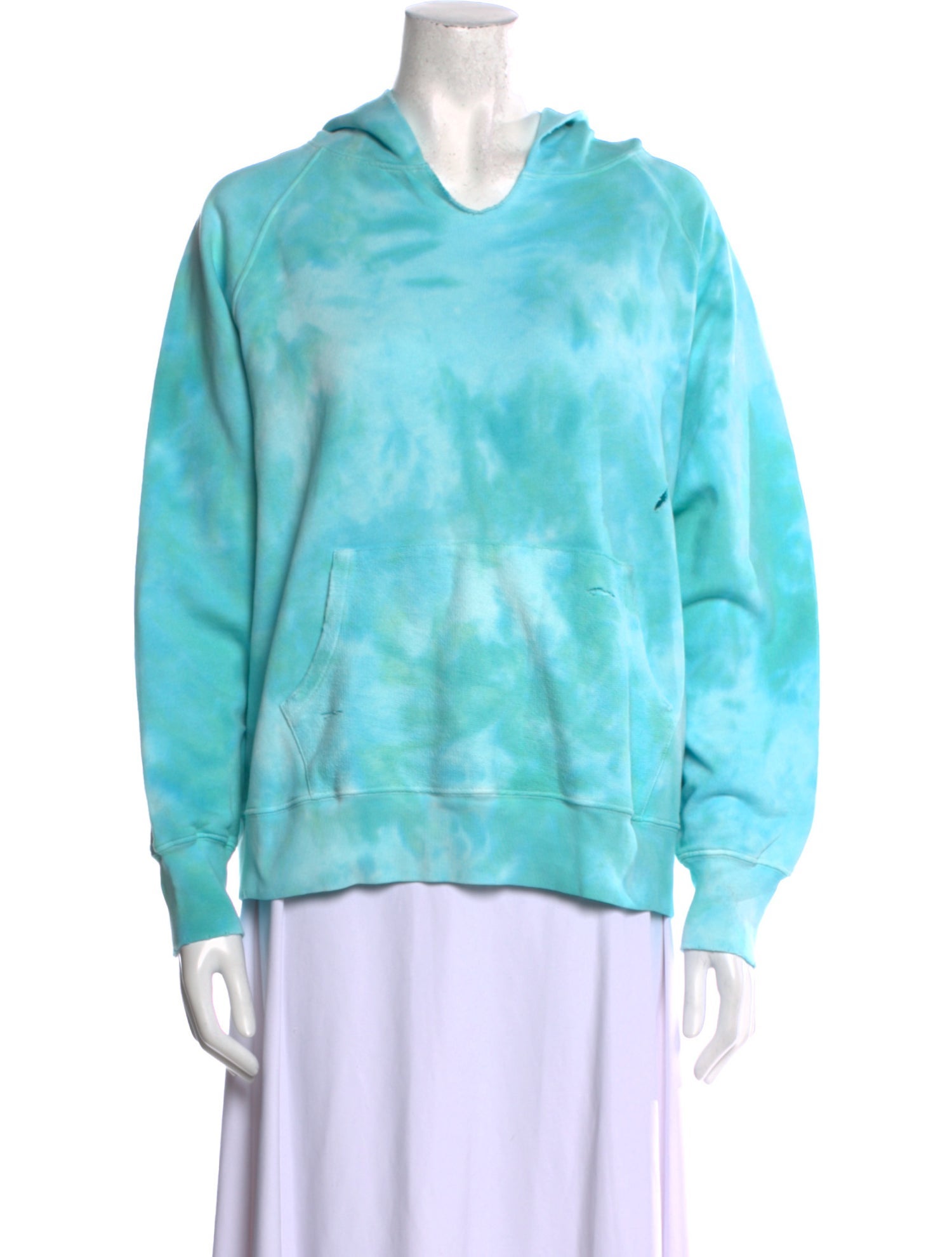 LoveShackFancy Tie-Dye Print Cowl Neck Sweatshirt w/ Tags
