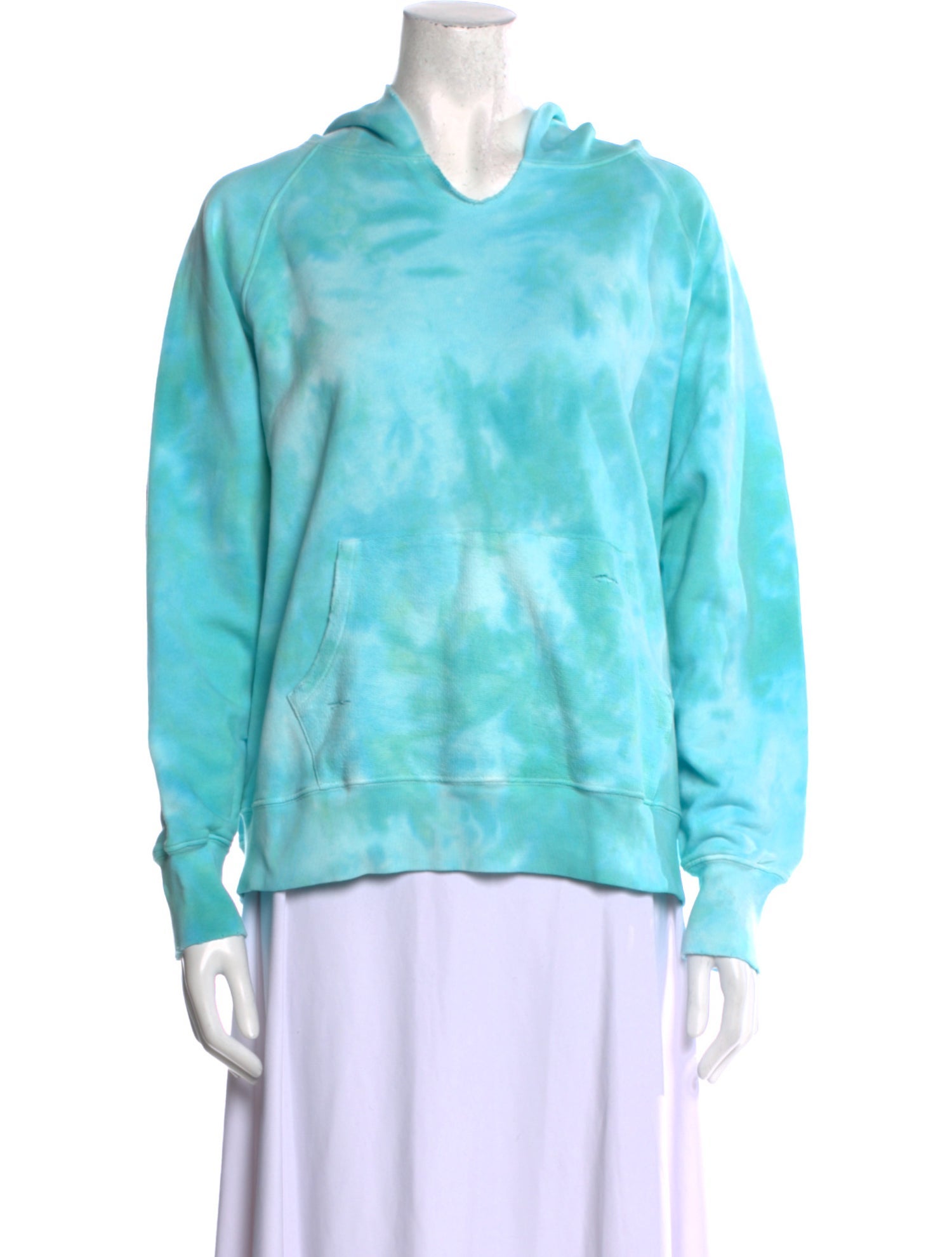 LoveShackFancy Tie-Dye Print Scoop Neck Sweatshirt w/ Tags