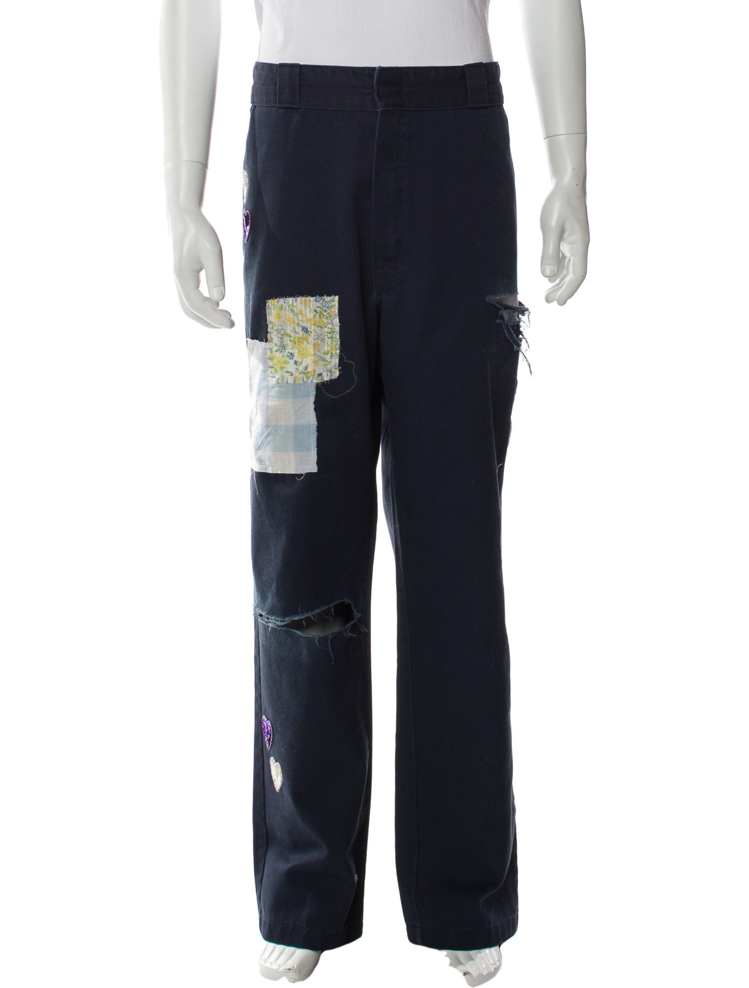 LoveShackFancy Graphic Print Chinos