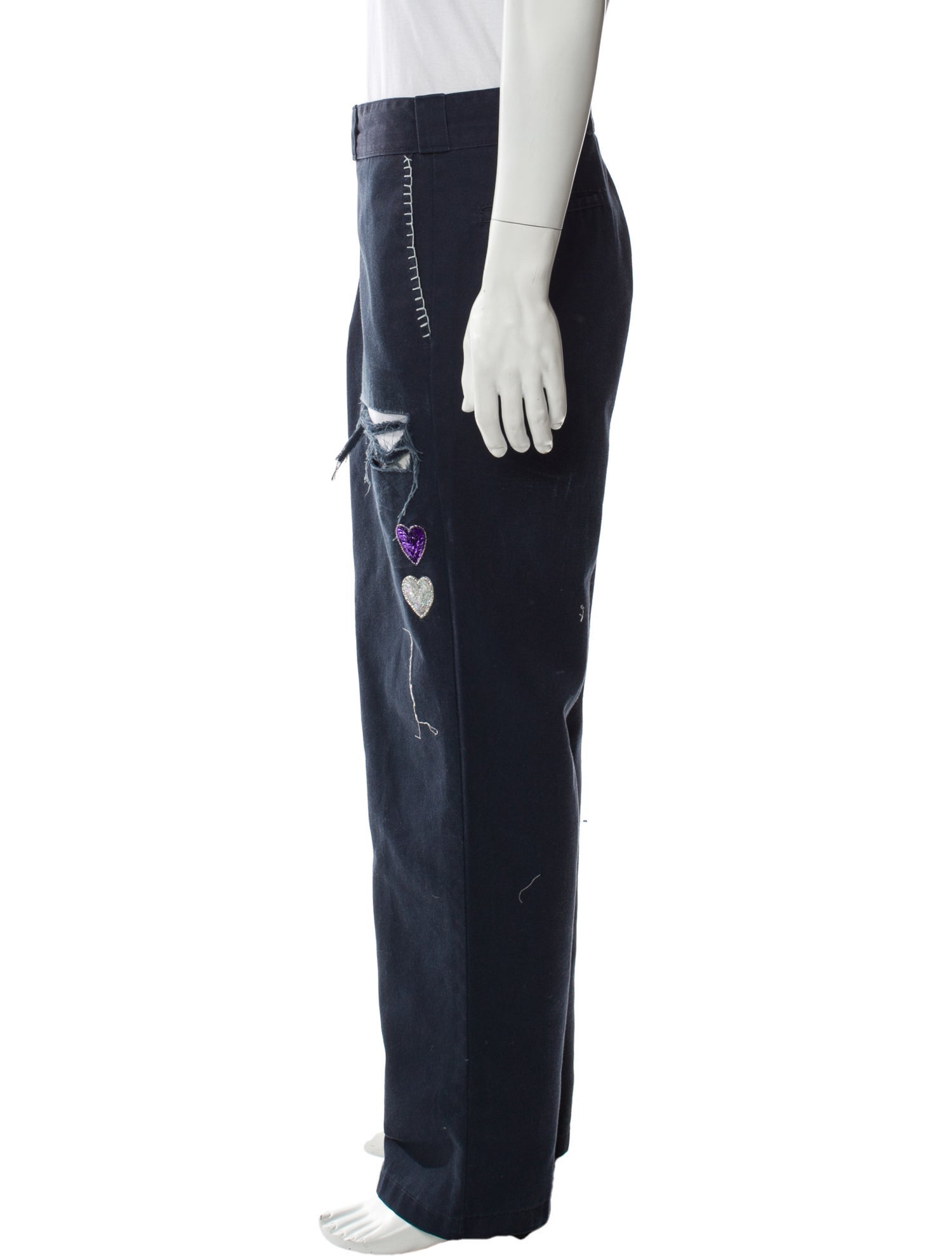 LoveShackFancy Graphic Print Chinos