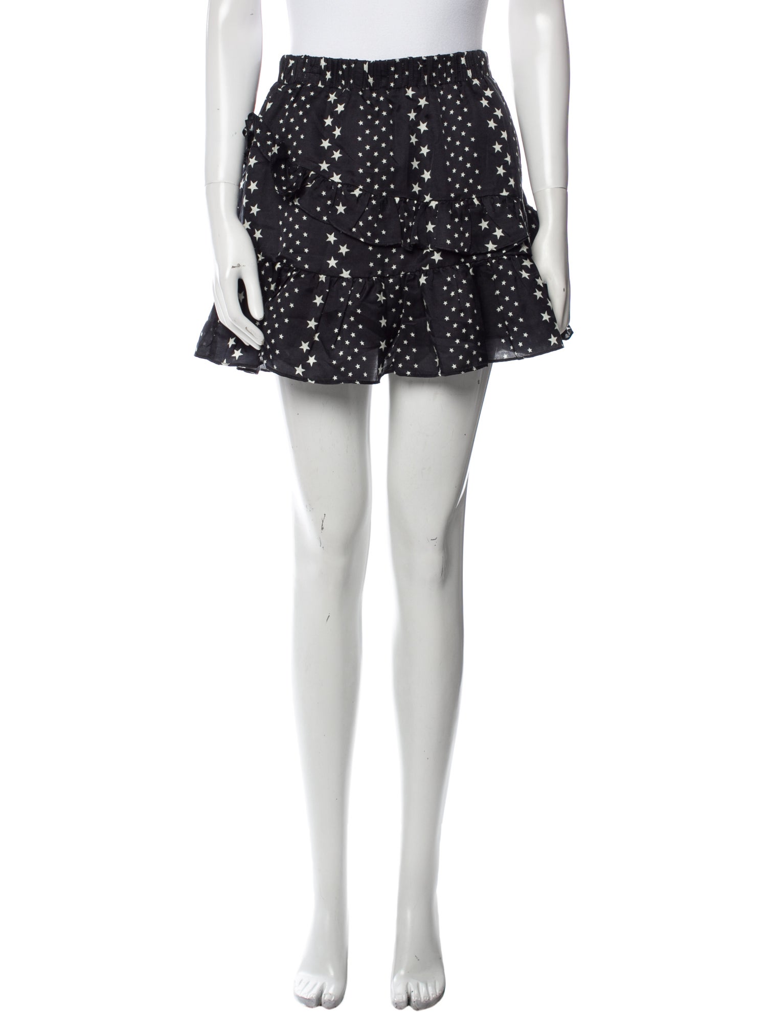 LoveShackFancy Printed Mini Skirt