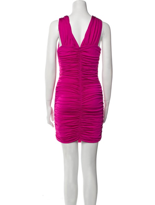 LoveShackFancy V-Neck Mini Dress