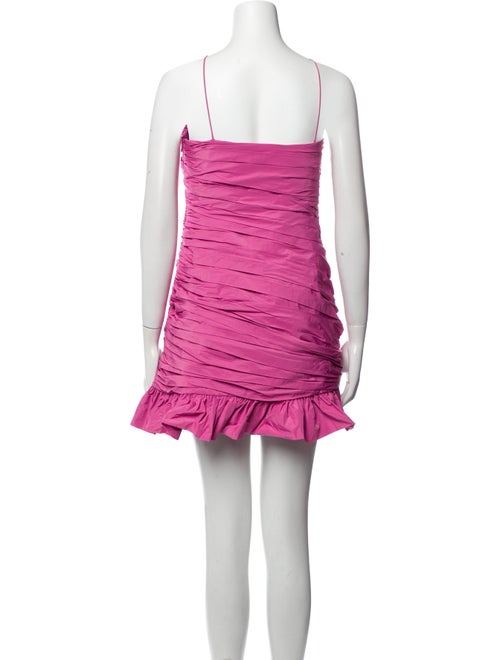 LoveShackFancy Square Neckline Mini Dress