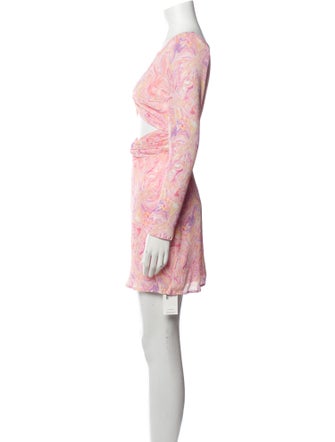 LoveShackFancy Printed Mini Dress