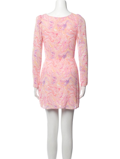 LoveShackFancy Printed Mini Dress