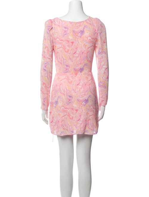 LoveShackFancy Paisley Print Mini Dress