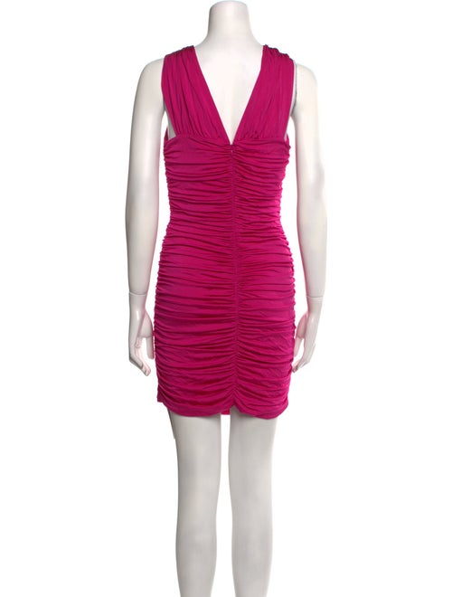 LoveShackFancy V-Neck Mini Dress