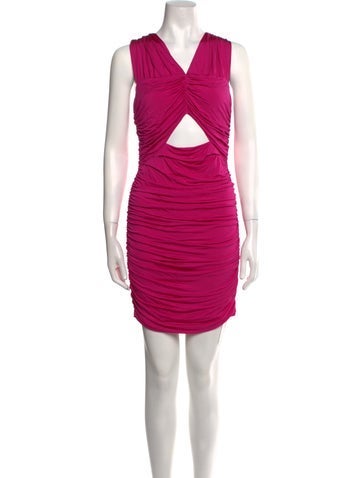 LoveShackFancy Dresses V-Neck Midi Length Dress Petite