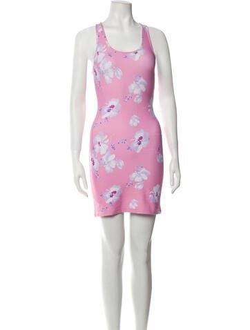 LoveShackFancy Dresses Floral Print Mini Dress XS