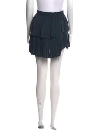 LoveShackFancy Silk Mini Skirt